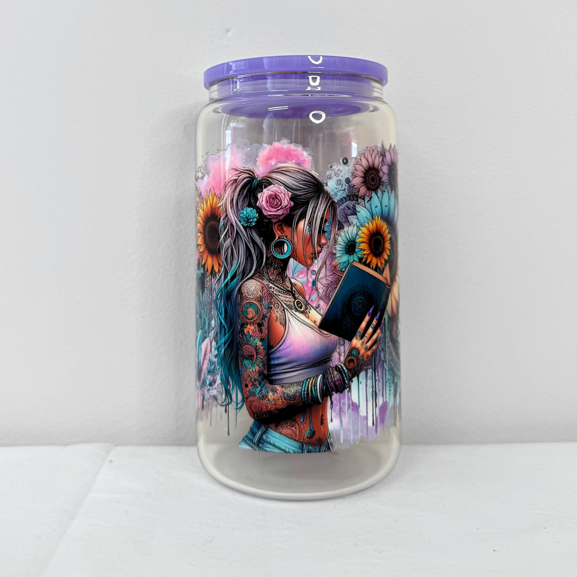 Tattoo Book Girl Libby Cup