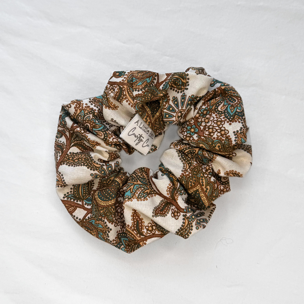 Country Boho Scrunchie
