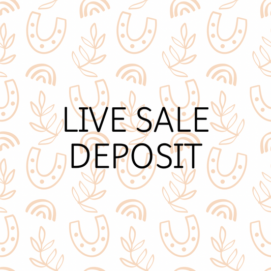 Live Sale Deposit