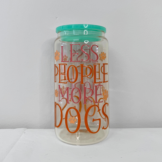 Less People More Dogs Libby Cup